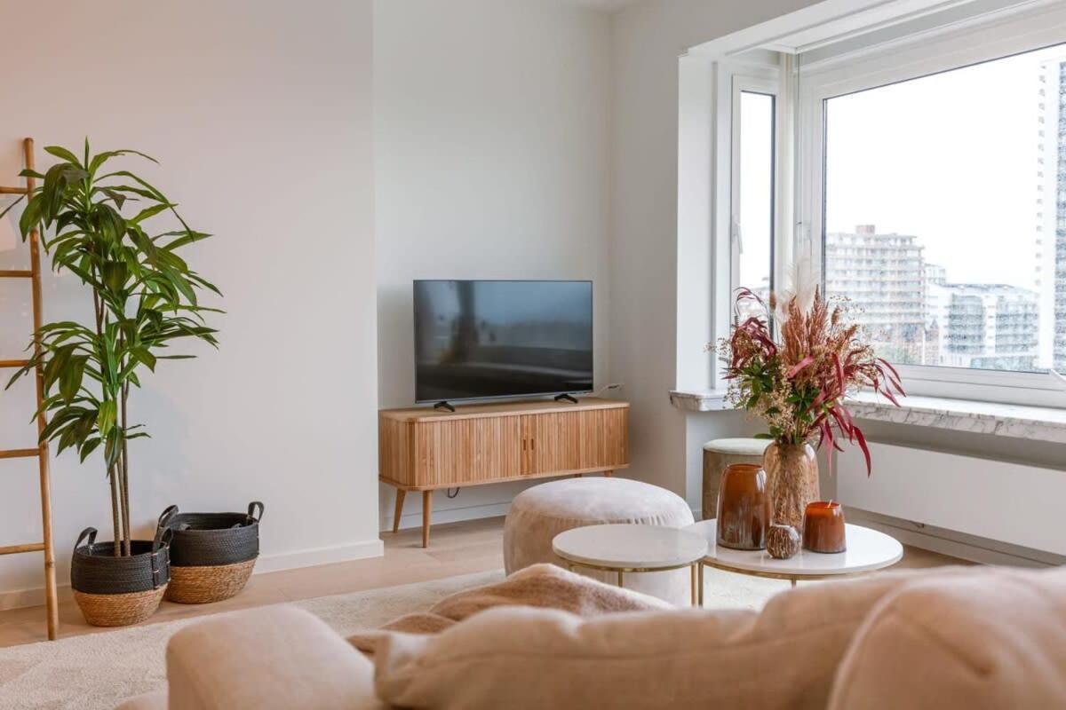 Huswell - Luminous Family Apartment With Magnificent View 奥斯滕德 外观 照片