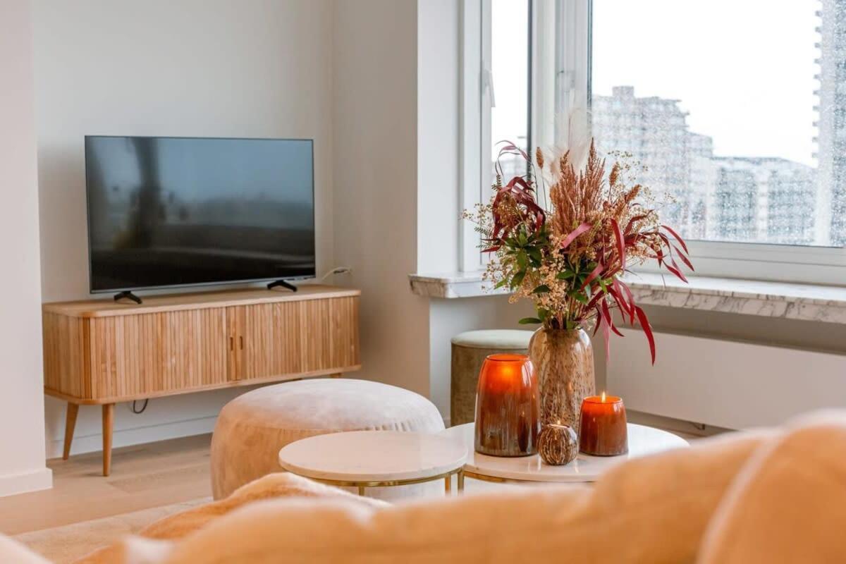 Huswell - Luminous Family Apartment With Magnificent View 奥斯滕德 外观 照片