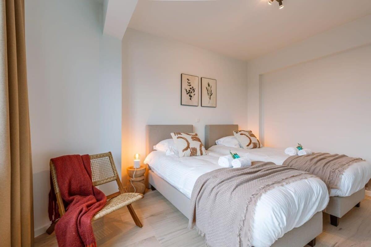 Huswell - Luminous Family Apartment With Magnificent View 奥斯滕德 外观 照片