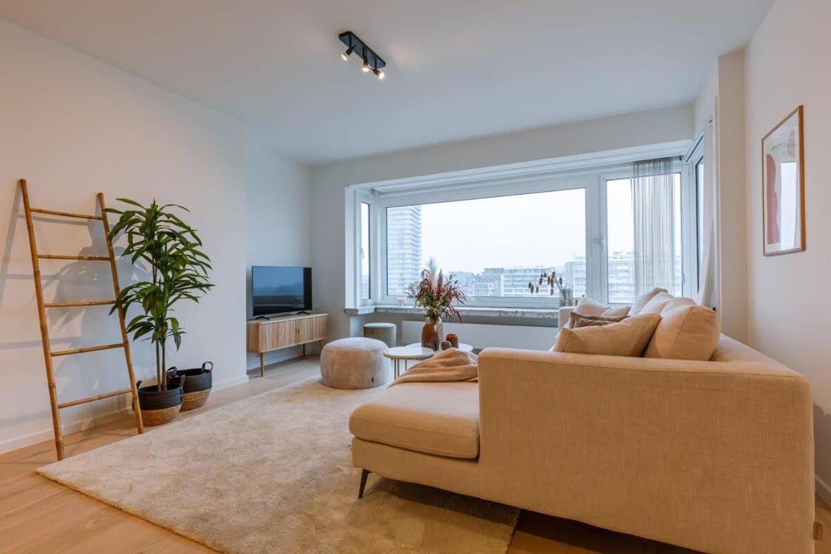 Huswell - Luminous Family Apartment With Magnificent View 奥斯滕德 外观 照片